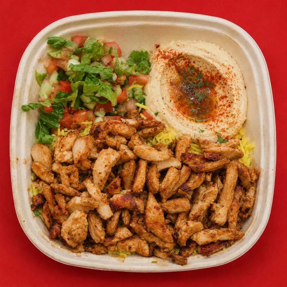 Delicious Hummus Made Daily